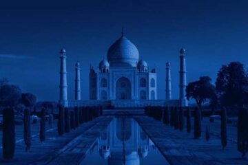 overnight tour of tajmahal